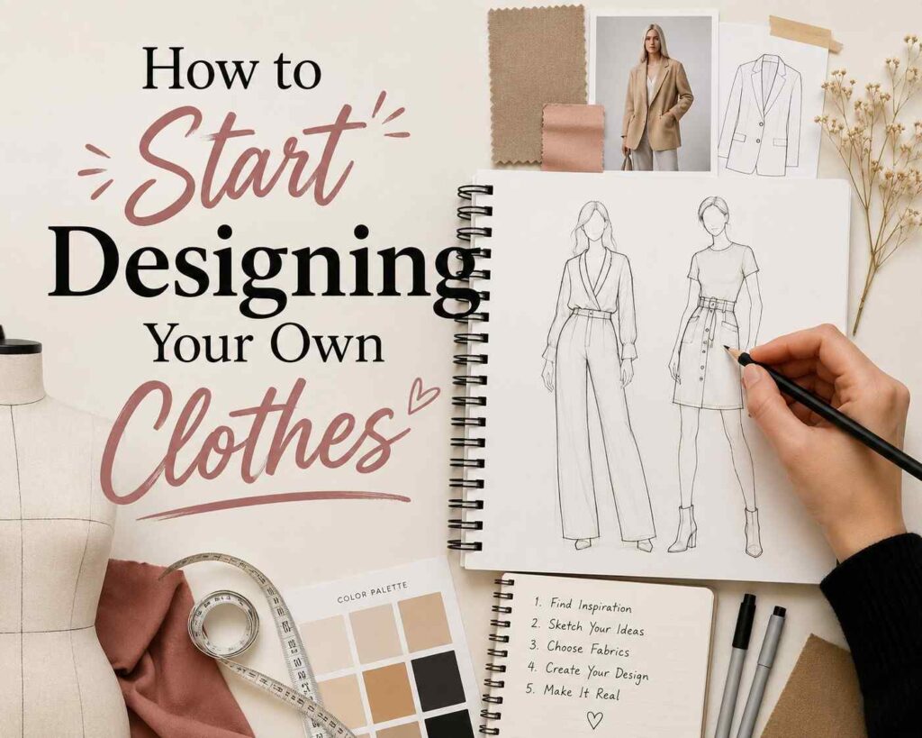 How to Start Designing Your Own Clothes