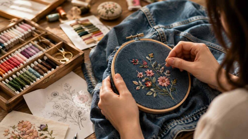 How to Add Embroidery to Your Clothes